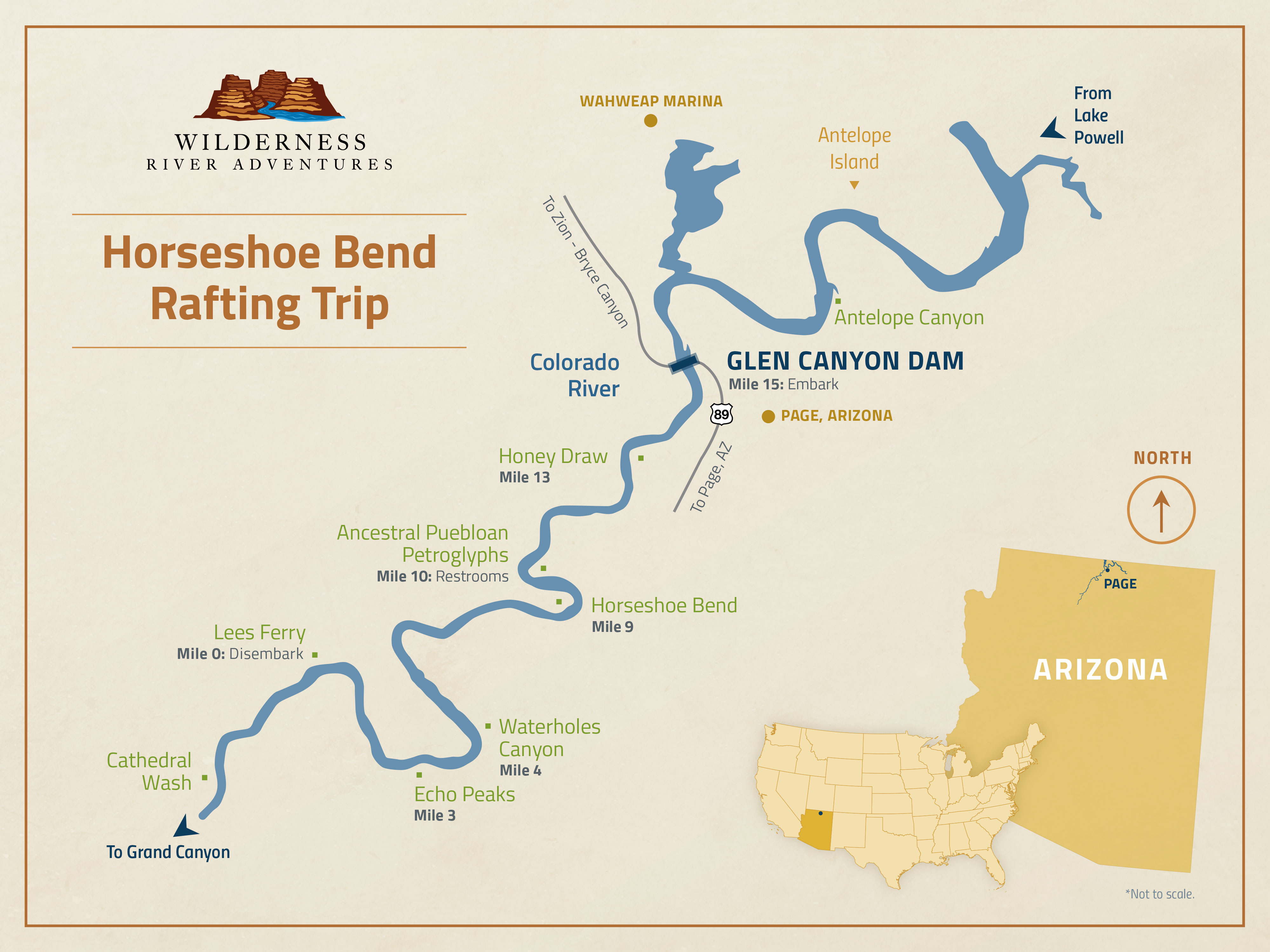 Map Credit: Wilderness River Adventures